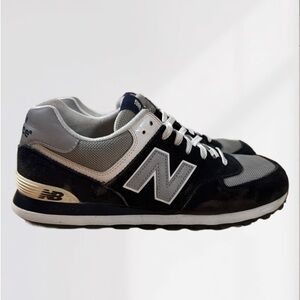 New Balance 574 Men’s size 11 Black /Grey/White